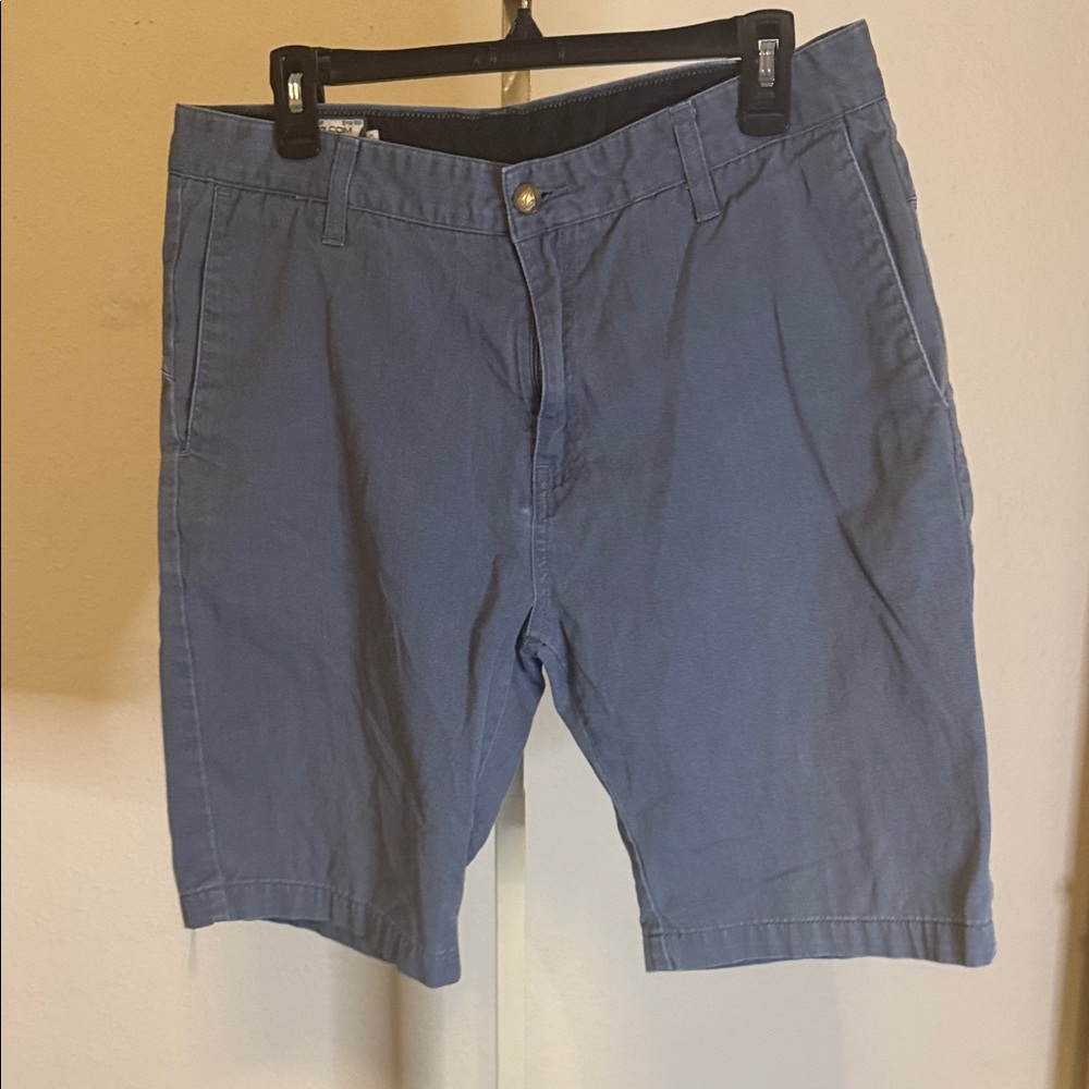 Volcom Men's Navy‎ Flat Front Shorts